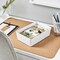 Box Work Accessories On A Desk A Shelf White 18X26X8cm