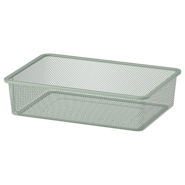 Mesh Storage Box Light Green-Grey 42X30X10cm