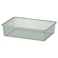 Mesh Storage Box Light Green-Grey 42X30X10cm