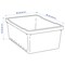 Storage Box Possible To Recycle Or Use For Energy Recovery 35X25X14cm/9L