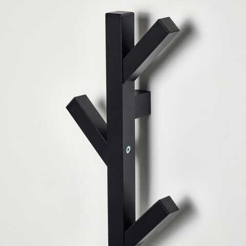 Hanger Clothes Rack Helps You Transform A Wall Into A Practical Storage Black 78cm