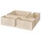 Drawer Organisers Set Of 4 Beige