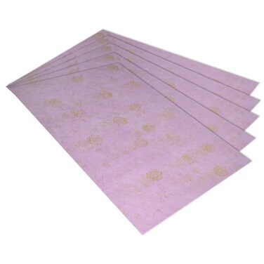20-Piece FIS Gift Wrapping Paper 35gsm 50X70cm, Lavender - FSGF13