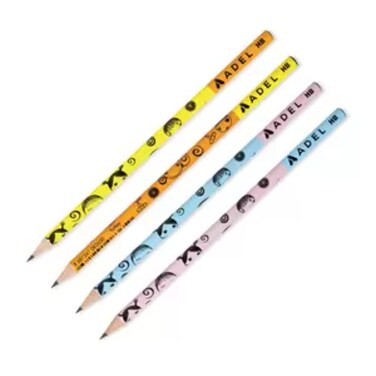 Adel Smiling Faces Pencil Hb, Dipped - ALPE2061130615