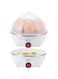 Electric Egg Cooker - 7-Egg Capacity with Auto-Off, One-Touch Operation, Egg Boiler electric cooker with Dual Poacher Pan &amp; Cup, Perfect for Hard, Medium, Soft-Boiled &amp; Poached Eggs, Easy-to-Clean