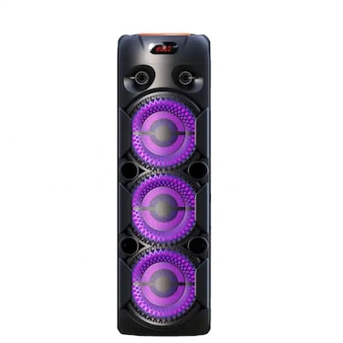 Big Outdoor DJ Party Speaker RGB Lights Bluetooth Karaoke Speaker with Mic &amp; Bass Boost