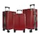 VIPTOUR Trolley Luggage Set of 3 PCS TPC Hard Side Spinner Wheels, TSA Lock With Cup Holder 20/24/28 Inches, VT-TPC102