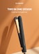 Professional Mini Hair Straightener Small Flat Irons For Short Hair Curls Bangs Travel Flat Iron Black/Gold