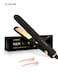 Professional Mini Hair Straightener Small Flat Irons For Short Hair Curls Bangs Travel Flat Iron Black/Gold