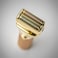 BaBylissPRO FXONE All-Metal Gold Foil Shaver   10,000 RPM Motor   Gold Titanium Foils   Interchangeable Lithium Battery   4 Hour Runtime   Cordless Professional Finishing Shaver - FX79FSGSDE