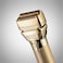 BaBylissPRO FXONE All-Metal Gold Foil Shaver   10,000 RPM Motor   Gold Titanium Foils   Interchangeable Lithium Battery   4 Hour Runtime   Cordless Professional Finishing Shaver - FX79FSGSDE