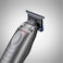 BaBylissPRO FXONE LO-PRO Grey Cordless Trimmer High-Torque Brushless Motor Blue Titanium Standard-Tooth T-Blade   Interchangeable Lithium Battery 3 Hour Runtime Ultra-Low Profile Design-FX729SDE