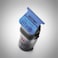 BaBylissPRO FXONE LO-PRO Grey Cordless Trimmer High-Torque Brushless Motor Blue Titanium Standard-Tooth T-Blade   Interchangeable Lithium Battery 3 Hour Runtime Ultra-Low Profile Design-FX729SDE