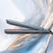 مكواة الشعر BaByliss Denim Luxe، ألواح سيراميك ماسية لشعر ناعم ولامع، تسخين سريع ودرجة حرارة قابلة للتعديل، تحكم في التجعد ولمسة نهائية بجودة صالونات التجميل – ST251PSDE