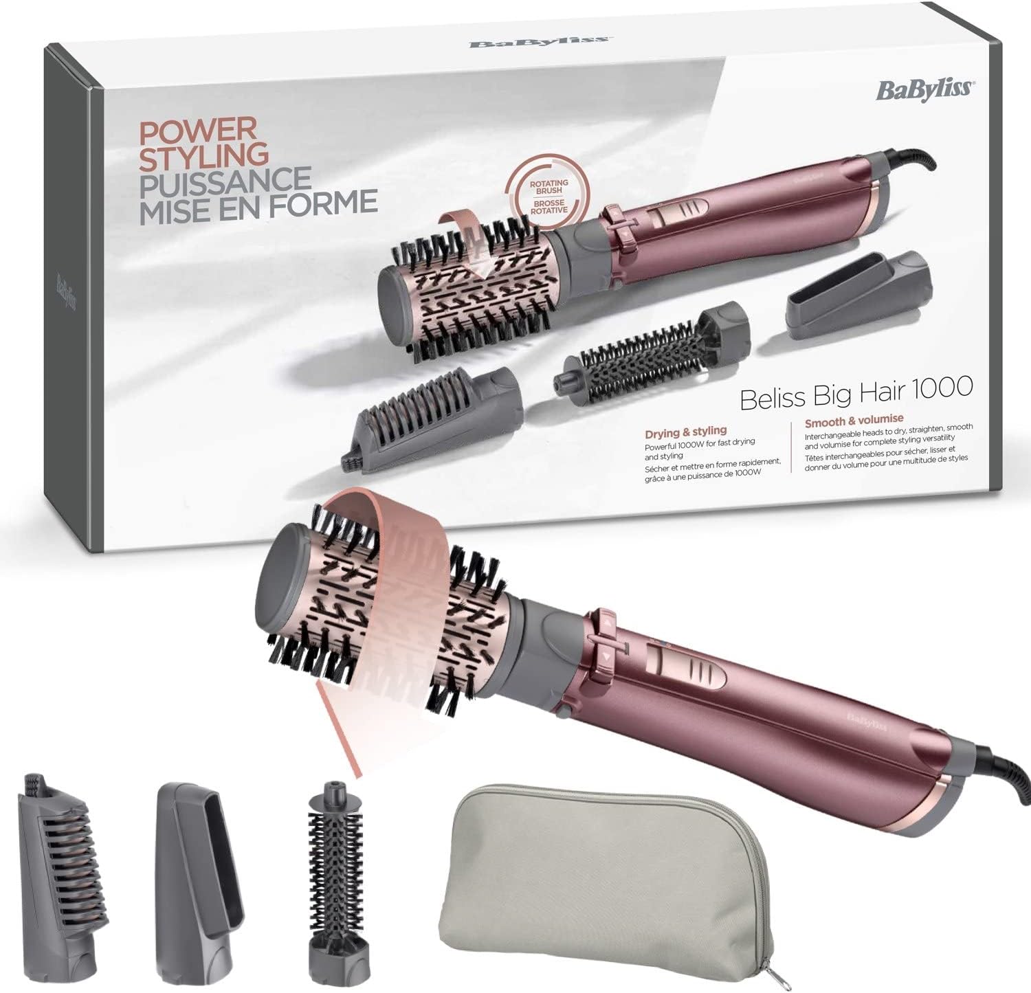 Buy BaByliss Salon Style 1000 Rotating Hot Air Styler Online