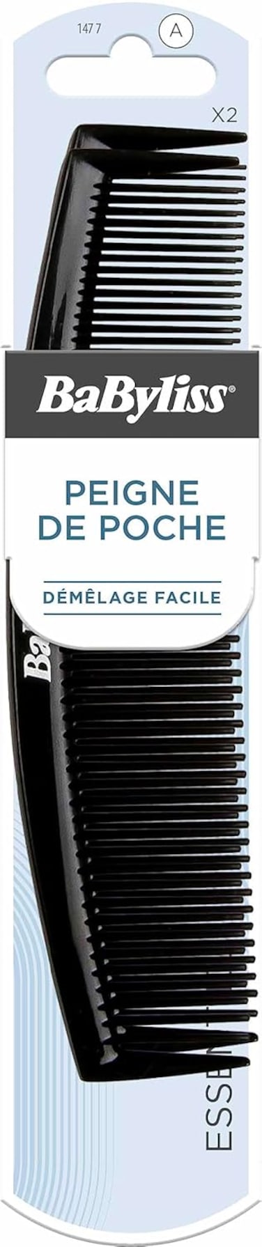 Babyliss Pocket Comb, Unisex Design, Everyday Use, Unisex, Pack Of 1