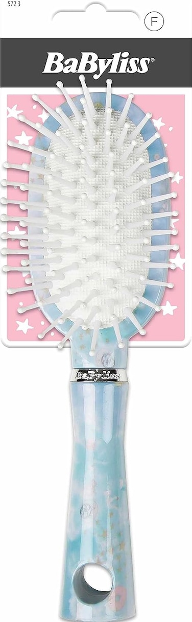 Babyliss Kids Hair Dressing Brush, Soft, Rounded Bristle, Lightweight And Easy To Handle, Blue, Pack Of 1