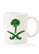 Premium Quality Two Sided Printed Coffee Mug Tea Cup For Home Office, Kids Men Women KSA symbol