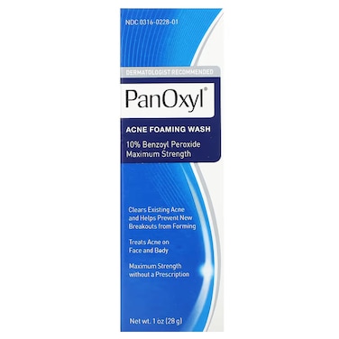 PANOXYL 10% ACNE FOAMING WASH 28G
