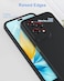 Case for Honor 200 Lite 5G, Camera Protection Ultra Slim Soft TPU Silicone Matte Shockproof Bumper Full-Body Protective Cover for Honor 200 Lite 2024 (Black)