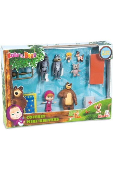 Masha And The Bear Coffret Mini Universe Playset