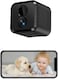Mini Camera 4K Indoor Security Camera with 3-Day Cloud Storage, App Control &amp; Remote Access, AI Motion Detection, Night Vision, 60-Day Battery, Smart Standby, Compact Design for Home Monitoring