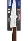 Professional 6-Inch Meat Knife with Stainless Steel Blade and Brown Handle