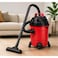 1000W Wet &amp; Dry Vacuum Cleaner, 220-240V Portable Dust Cleaner with Wheels for Home &amp; Office