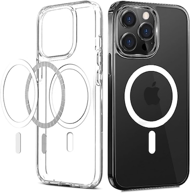 Ultra Clear Magnetic Military Grade Drop Protection Case Cover for IPhone 15 Pro Max, Magnetic Charging (IPhone 15 Pro Max)