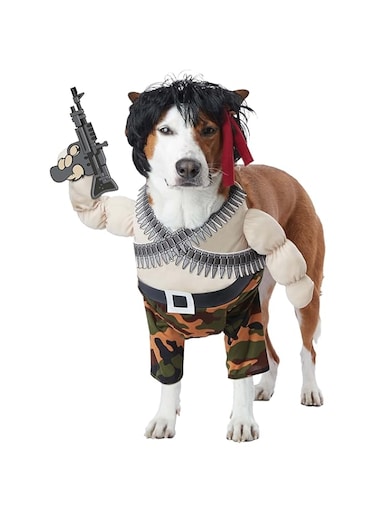 California Costumes Action Hero Pet Costume, Medium