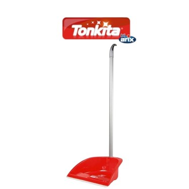 Tonkita Long Handled Dustpan - Effortless Cleaning with Enhanced Adherence and Versatility