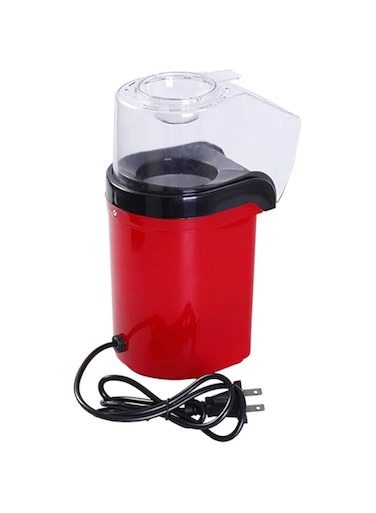 Dubai Gallery Compact Household Popcorn Machine 1200 W H31933Us Red/Clear