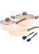 KITCHEN MASTER 7 PCS NON STICK FORGED COOKWARE SET