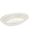 Servewell 7.5 inch Horeca Dotted Oval Dish,White