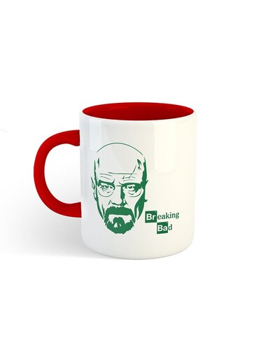 Bad Printed Mug White/Red