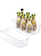 HOOJO BPA-free Refrigerator Organizer Bins - 2 Pieces - 12.5in, Long-Medium