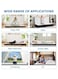 Comfy Portable White Satin Folding Medicated Firm Mattress With Black Border + 1 Pillow 180x90x10 Cm