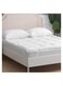 COMFY COTTON WHITE SOFT FIBER FILLING 180X200x7CM MATTRESS TOPPER