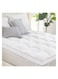 COMFY SOFT 180 x 200 x 7  CM HOTEL QUALITY MATTRESS TOPPER WITH BLACK PIPING &amp; FIBER FILLING