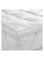 COMFY SOFT WHITE MATTRESS TOPPER HOTEL QUALITY 200 x 200 x 7 CM WITH FIBER FILLING