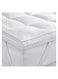 COMFY SOFT WHITE MATTRESS TOPPER HOTEL QUALITY 200 x 200 x 7 CM WITH FIBER FILLING