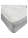 COMFY WHITE FLAT 190 X 90 X 10 CM KNITTED COTTON MEDICATED FIRM BACK &amp; SPINE SUPPORT MATTRESS