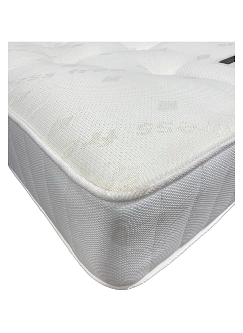 COMFY WHITE KNITTED COTTON FIRM ORTHOPAEDIC WHITE 190 X 90 X 10 CM MEDICATED FLAT SINGLE MATTRESS