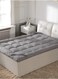 COMFY COTTON SOFT FIBER FILLED GREY 180 x 200 x 7 CM MATTRESS TOPPER