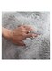 COMFY SOFT &amp; FLUFFY TIE &amp; DYE ANTI SKID BEDROOM/LIVING ROOM CARPET 160 X 210 CM GREY 1