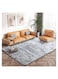 COMFY SOFT &amp; FLUFFY TIE &amp; DYE ANTI SKID BEDROOM/LIVING ROOM CARPET 160 X 210 CM GREY 1