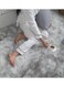 COMFY SOFT &amp; FLUFFY ANTI SKID BEDROOM/LIVING ROOM CARPET 160 X 210 CM SILVER