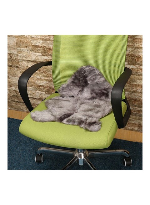 Comfy Super Soft Faux Sheep Skin Warm Hairy Carpet Grey 60 x 40cm