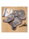 Comfy Super Soft Faux Sheep Skin Warm Hairy Carpet Grey 60 x 40cm