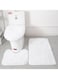 COMFY NEW BATHROOM COLLECTION 3 PC SET WHITE SOFT CARPET
